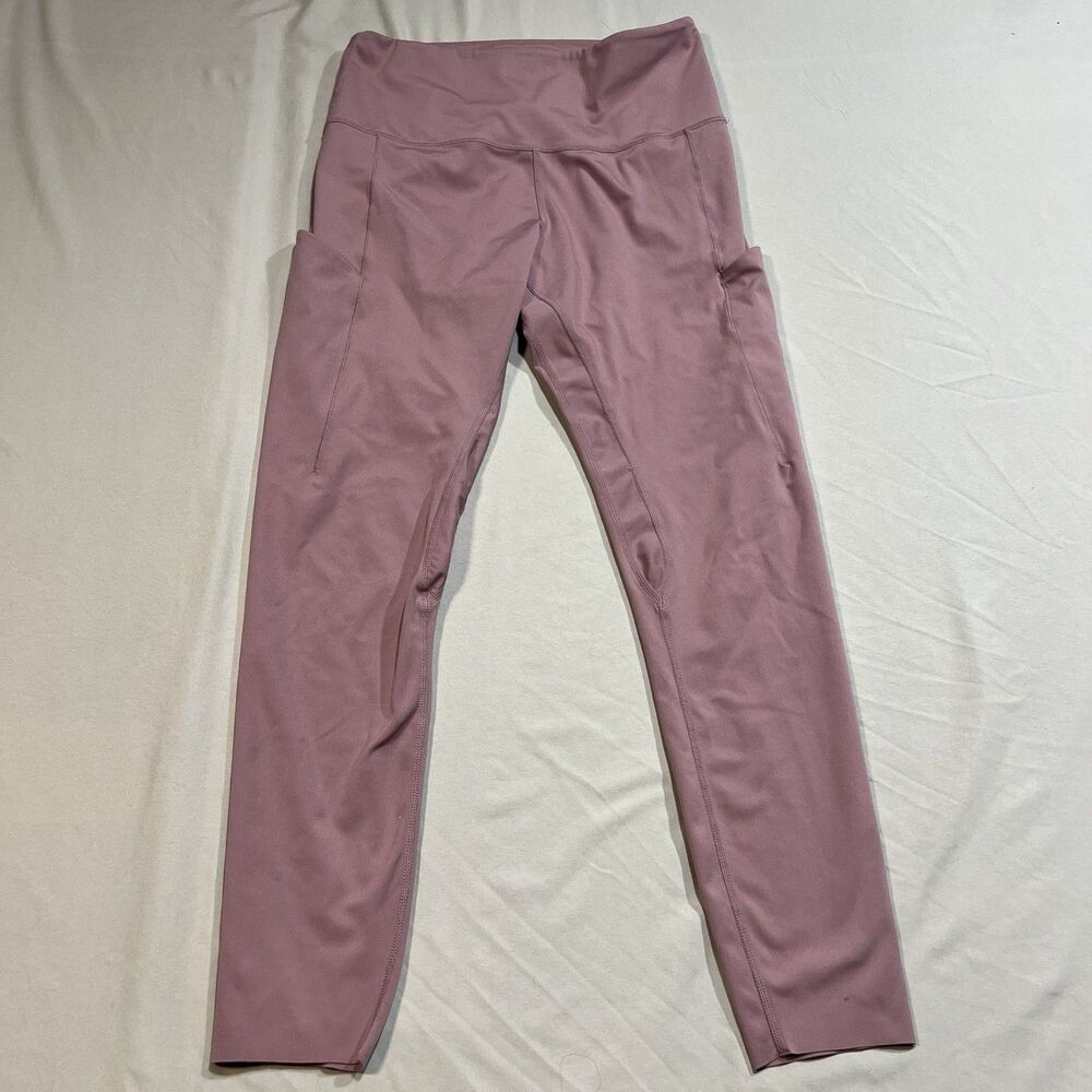 Wellbeing + BeingWell Revolve Pink Mauve High Rise Pocket Leggings M 26" Ankle